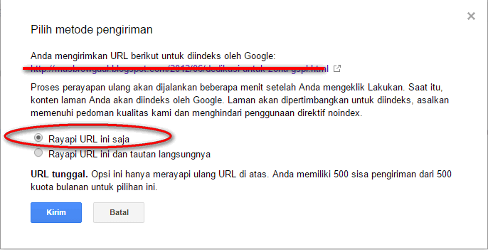 Manfaatkan Fetch As Google Agar Artikel Terindex Dengan Cepat