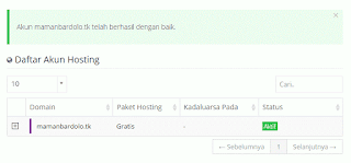 hosting gratis idhostinger