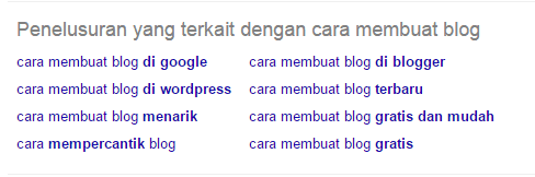 Google Search Auto Suggestion