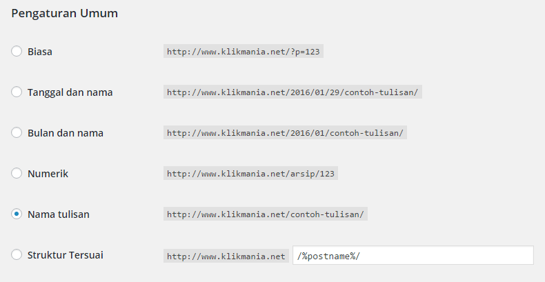 menggunakan wordpress selfhosting