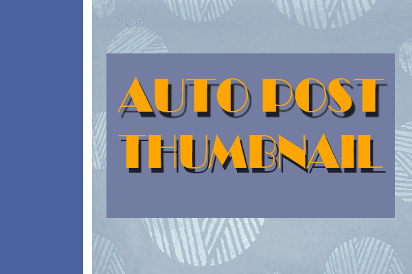 mengganti gambar thumbnail