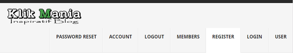 Membuat halaman register