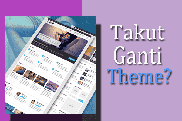 mengganti theme wordpress