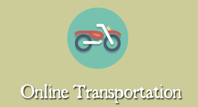 kemudahan transportasi online
