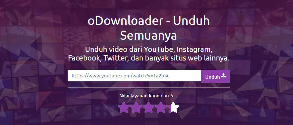cara unduh video youtube