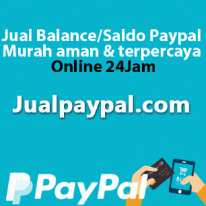 jual saldo paypal