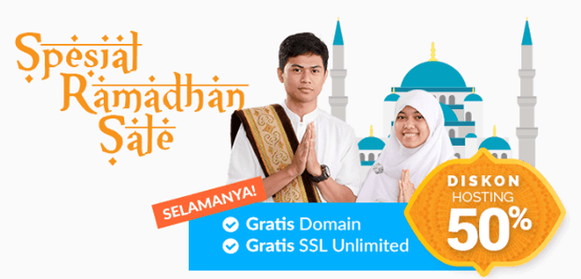 Promo Domain dan Hosting