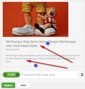 judul dan deskripsi posting tidak muncul