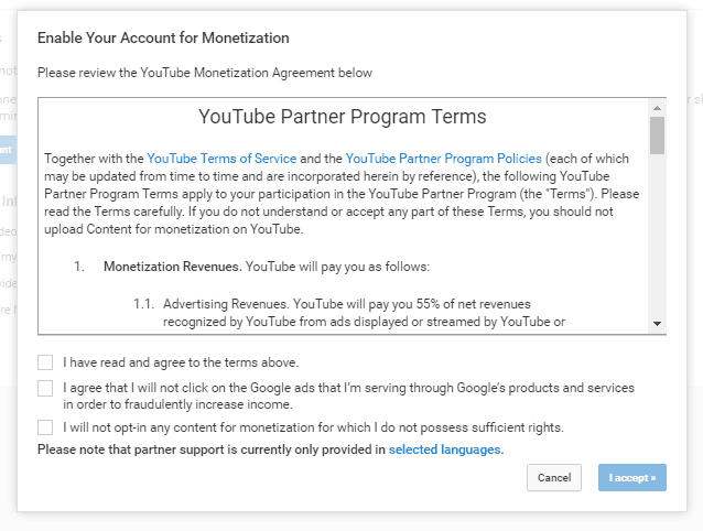 akun adsense youtube