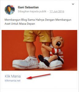 judul dan deskripsi posting tidak muncul