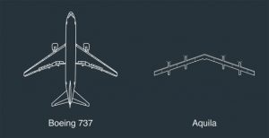 Pesawat Boeing 737 vs. Aquila