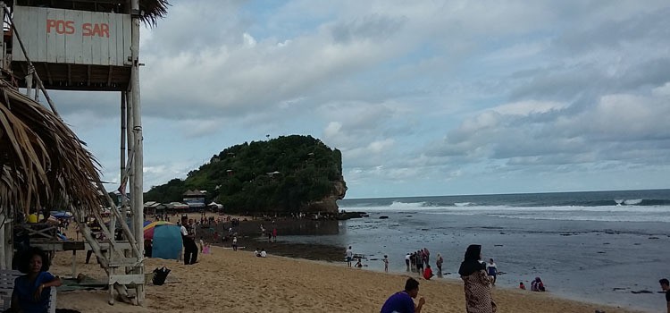 Pantai di Yogyakarta