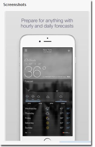 Aplikasi Perkiraan Cuaca