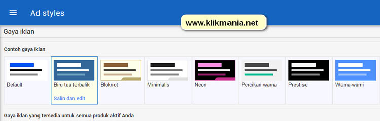 meningkatkan klik iklan adsense