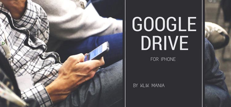 Menggunakan Google Drive di iphone
