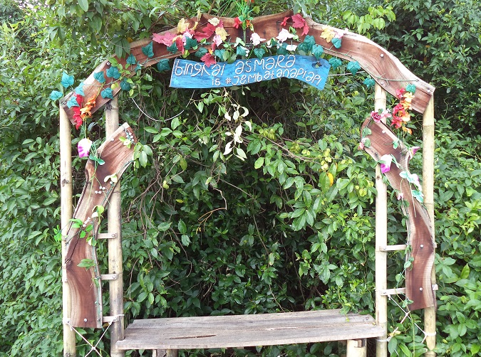 bingkai asmara hutan mangrove kulon progo