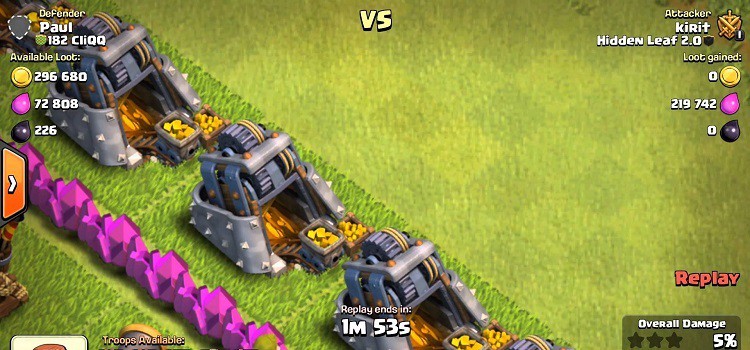 Cara dapatkan loots banyak di COC