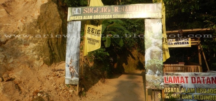 air terjun sedinding dan sewawar