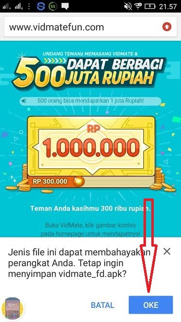 Hadiah Gratis Vidmate