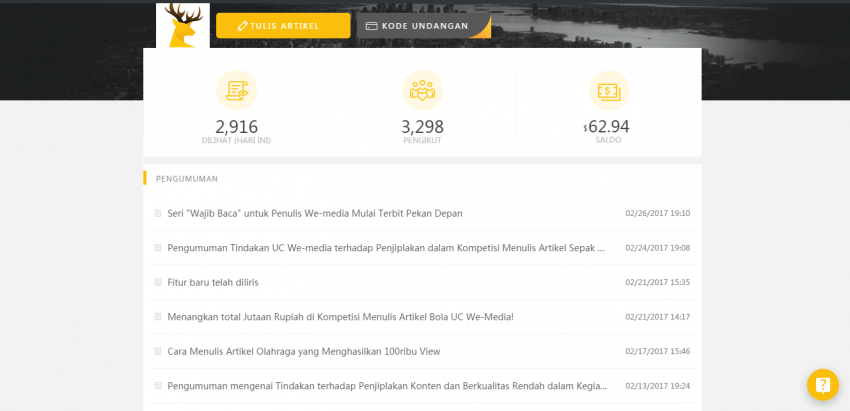 Jadi Penulis Artikel