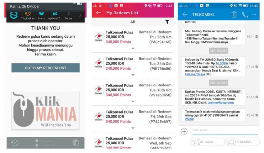 Bukti pembayaran oing