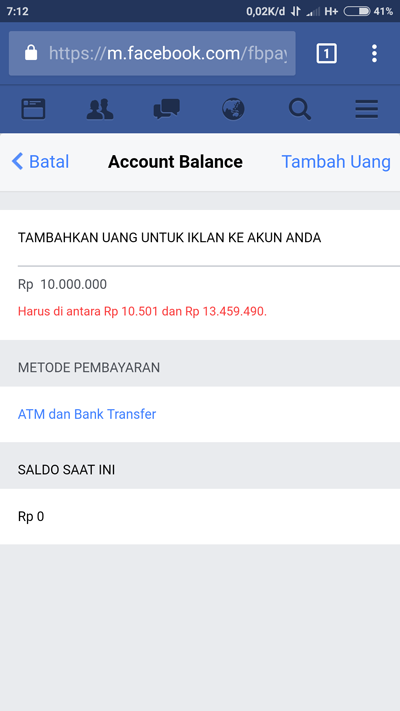 beriklan di facebook