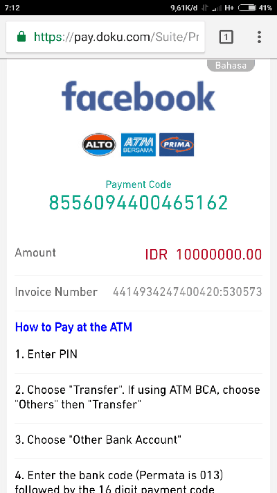 beriklan di facebook