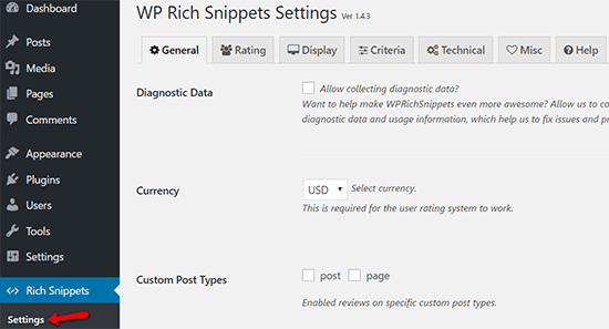 menambahkan schema dan rich snippets