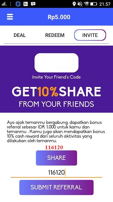 Cara Memasukan Invite Kode AyoSLide