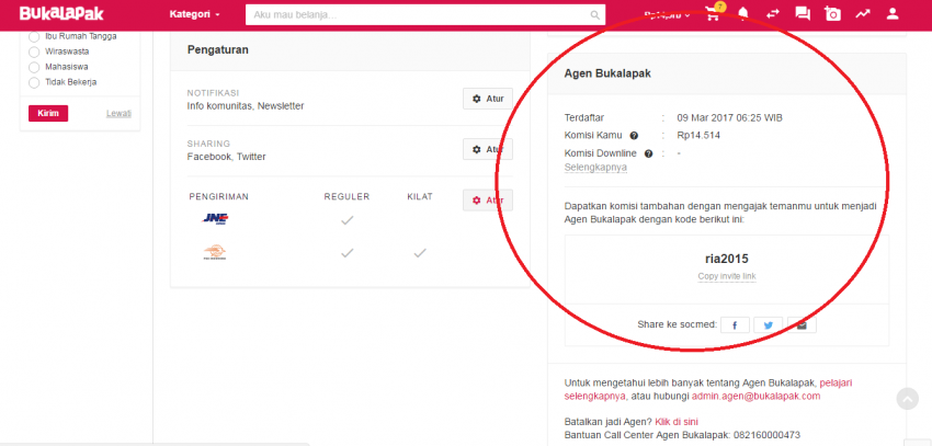 Akun Link Agen Bukalapak