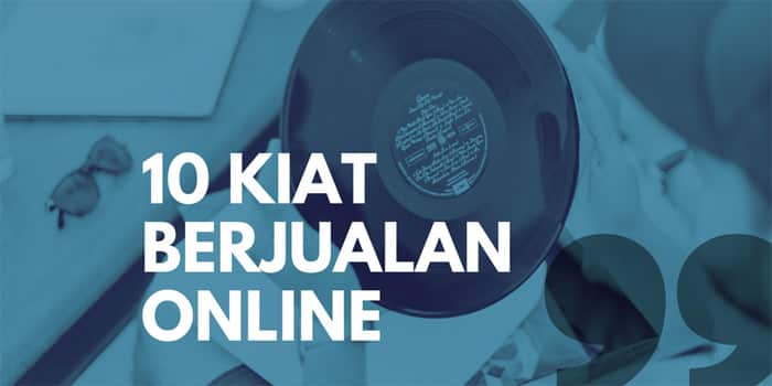 Kiat berjualan online