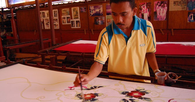 Cara membuat batik tulis