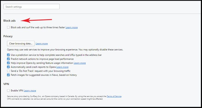 fitur keren browser opera