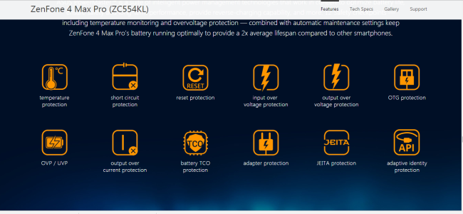 asus zenfone 4 max pro