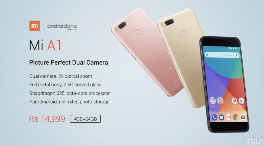 Smartphone Xiaomi Mi A1