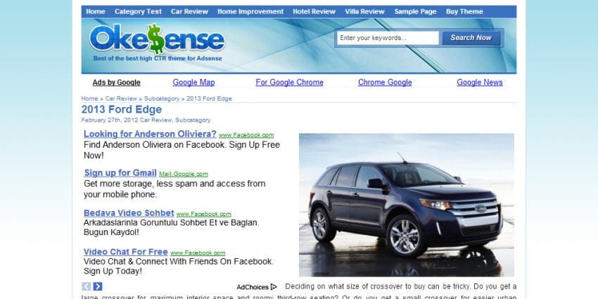okesense Theme WordPress Super SEO
