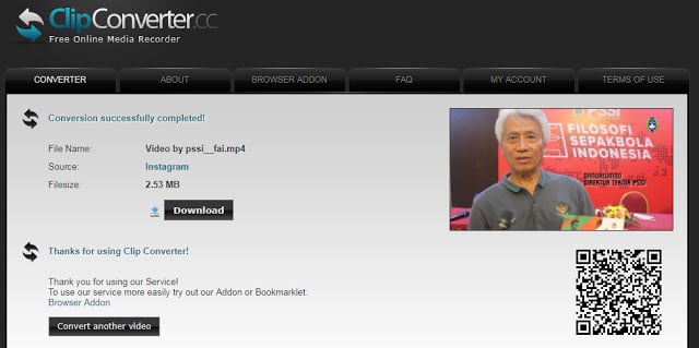 Cara Download Video Instagram