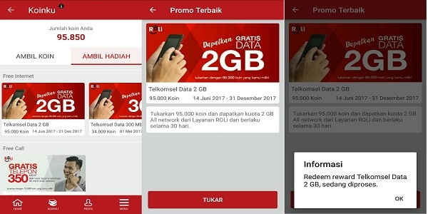 Paket Data Internet gratis