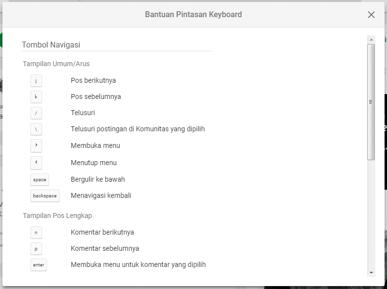 Shortcut Keyboard Sosial Media