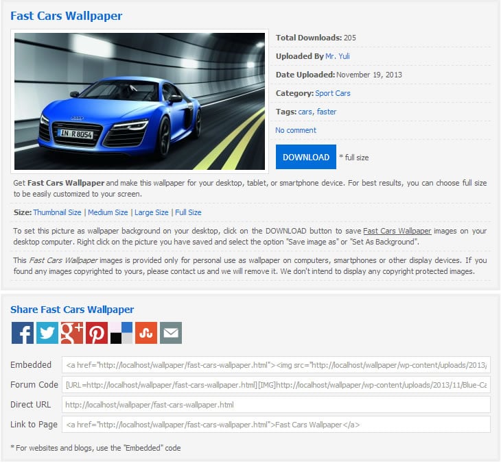 Membuat Blog Wallpaper