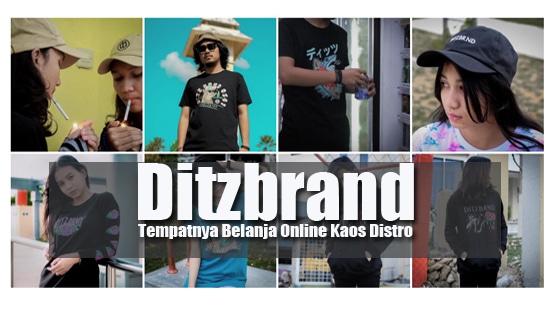 Belanja kaos distro di ditzbrand