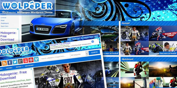 Membuat Blog Wallpaper