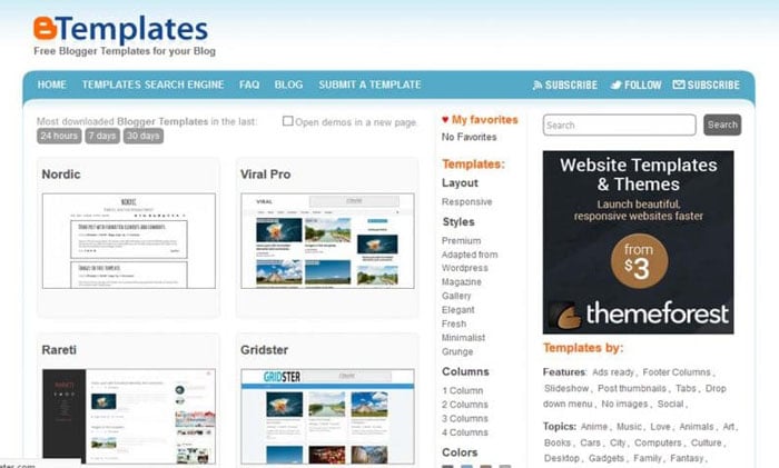 Template Blogger Responsif