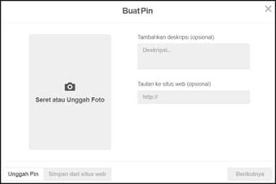 memanfaatkan pinterest untuk usaha