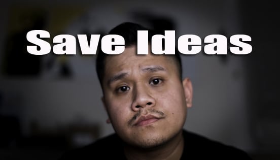 Tips menyimpan ide