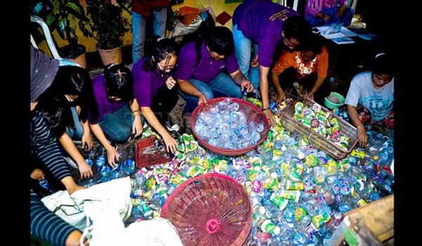 kaya raya dengan sampah