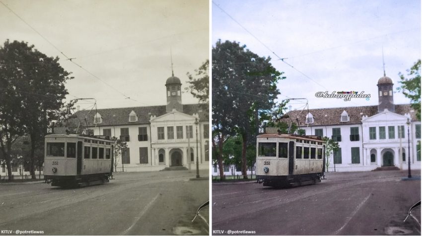 foto bersejarah Trem