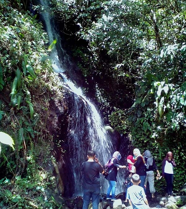 Air Terjun di Kawasan Wisata Cibodas