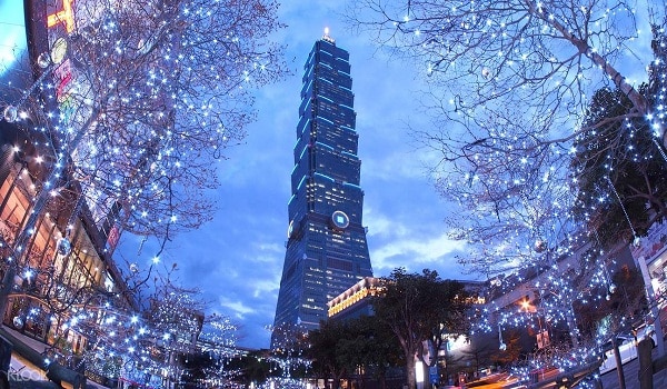 Taipei 101 kota paling canggih