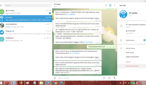Cara Menggunakan Telegram